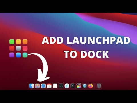 How to Add Launchpad to Dock on Mac