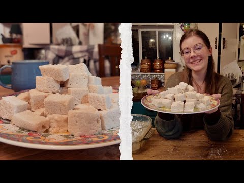 How I make Homemade Marshmallows (with real Marshmallow Root!)