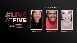 Broadway.com #LiveatFive: Home Edition with Darci Wong, Pepe Monar and Megan Mey