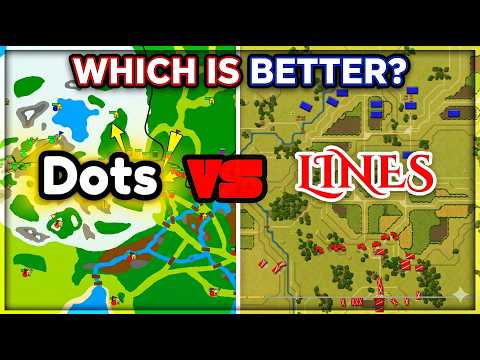 War of Dots VS Lines of Battle: The Ultimate Tactical Showdown