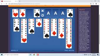 Freecell Blue Game Online in Browser#1