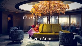 Cunard Queen Anne | The Grills Areas | Walk Through Tour