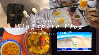 【Singapore Vlog ep.13】モロッコ&イギリス旅行 Morocco and UK Part 1  l カサブランカ&シャウエン Casablanca and Chefchaouen