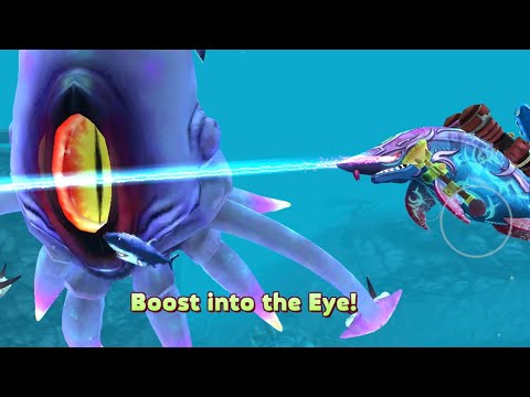 Dark Magic Shark vs Colossal Squid 🦑 Boss Battle Live Contest - Hungry Shark World