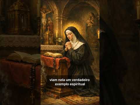 Santa Eusébia viveu na oração, na humildade #Jesus #fe #catolico #cristao #santo #Igreja