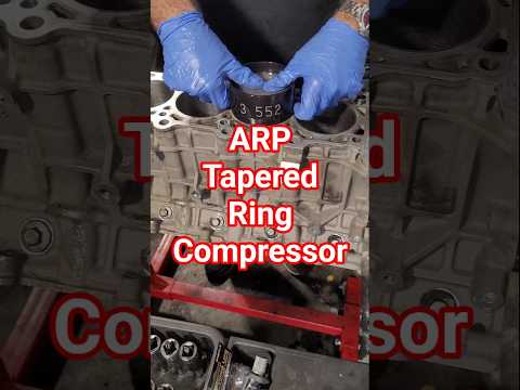 How to Install Pistons the Easy Way - Tapered Ring Compressor