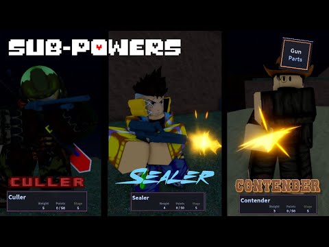 [AUT] All Gun Sub-Powers Showcase💥🦅(How to get?/Are they good?/Gun or Hakis who better?)(Gun parts🔫)