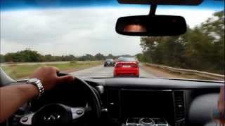 preview picture of video 'Brutal 370z acceleration and BMW 328 Close call (Accra Ghana)'