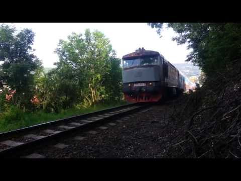 Průjezd Zamračené [749 253] + Bmto (Os 9055)