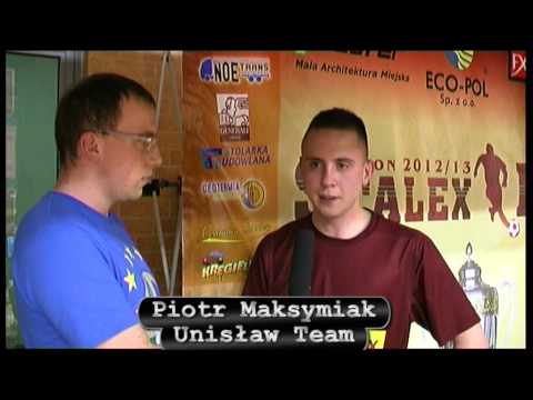 Wywiad z Piotrem Maksymiakiem z UNISŁAW TEAM po wygranym meczu ćwierćfinałowym