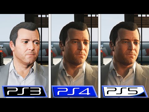 Grand Theft Auto V | PS3 - PS4 - PS5 | Final Graphics Comparison