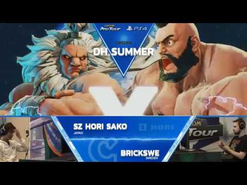 SFV: SZ Hori Sako vs BrickSWE - Dreamhack Summer 2017 Top 8 - CPT 2017