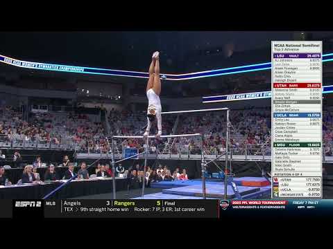 Amelie Morgan 9.9125 Bars Utah @ National Championship Semifinals 4-17-25