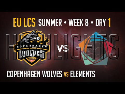 Copenhagen Wolves vs Elements HIGHLIGHTS | Week 8 Day 1 EU LCS Summer Split 2015 S5 | CW vs EL W8D1