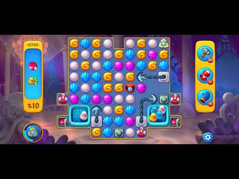 Fishdom level 10700 no boosters フィッシュダム ノーマル