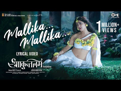 Poster Mallika Mallika Lyrics – Shaakuntalam (Hindi)