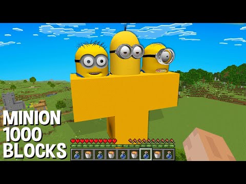 Scooby Craft - You can SPAWN MINION - WITHER OF 1000 BLOCKS in Minecraft ? INCREDIBLY HUGE MOBS !
