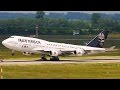 IRON MAIDEN Boeing 747 Arrival And Departure At Düsseldorf