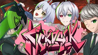 【新人Vtuber4人で】kickback / 米津玄師(チェンソーマンOP)【歌ってみた】