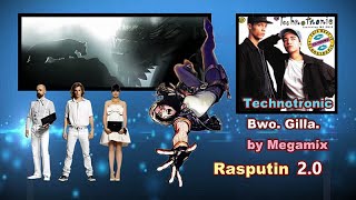 ( Technotronic. Bwo. Gilla. by Megamix )【Rasputin 2.0】Mashup.VJBO