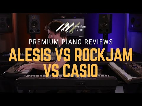 🎹Alesis Melody 61 vs RockJam RJ561 vs Casio LK-S250 61-Key Portable Keyboard Review & Demo🎹