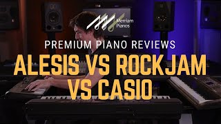 Video thumbnail for 🎹Alesis Melody 61 vs RockJam RJ561 vs Casio LK-S250 61-Key Portable Keyboard Review & Demo🎹 by Merriam Music