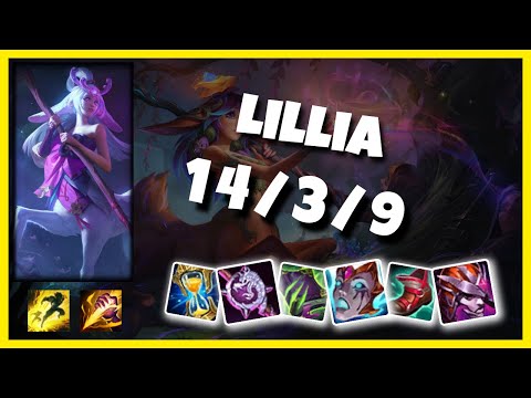 Lillia vs Olaf EU Challenger JUNGLE (14/3/9) - v11.4