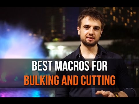 IIFYM Diet Setup: What Is The Best Macronutrient Ratio For Bulking And Cutting? Video
