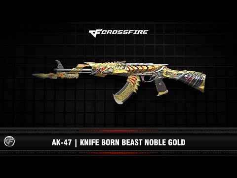 CF : AK-47 | Knife Born Beast Noble Gold