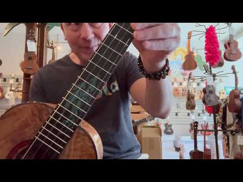 Flight A10MM 10th Anniversary Mango Dragon Tenor Ukulele Demo/Review at Aloha City Ukes