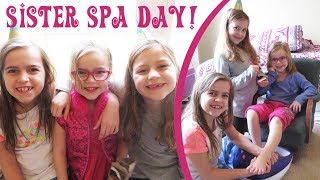 Sister Spa Day! | Crazy8Family