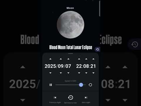 Super Rare Lunar Eclipse Blood Moon on 7th September 2025 #lunareclipse2025 #bloodmoon