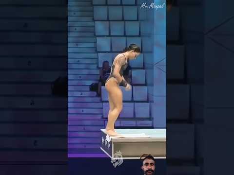 Beautiful Platform Diving - Ingrid Oliveira (Brazil) #sports #gameplay #bestplayer #player #shorts