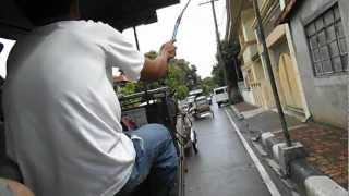preview picture of video 'Vigan City Calesa Ride - Part I'