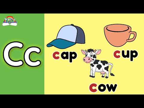 Letter Cc | Letter C Sound | Objects Beginning with the Letter Cc | Learn to Write the Letter Cc