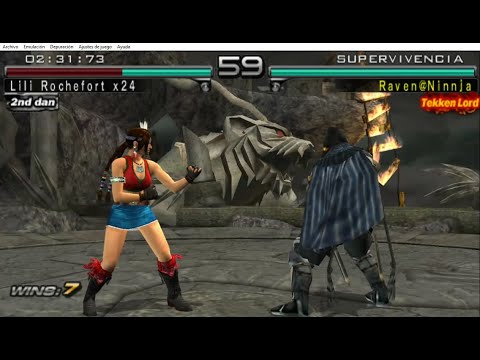 41_6 D Julia Ryona vs Raven - TEKKEN DARK RESURRECTION ( Anakin x24 ) PPSSPP PC