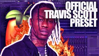 OFFICIAL TRAVIS SCOTT VOCAL PRESET FL STUDIO! 🔥STOCK PLUGINS ONLY! FL Studio Vocal Preset