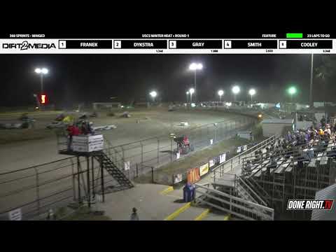 HIGHLIGHTS: 02/04/2022 - Winter Heat Round #1 | USCS Outlaw Thunder Tour