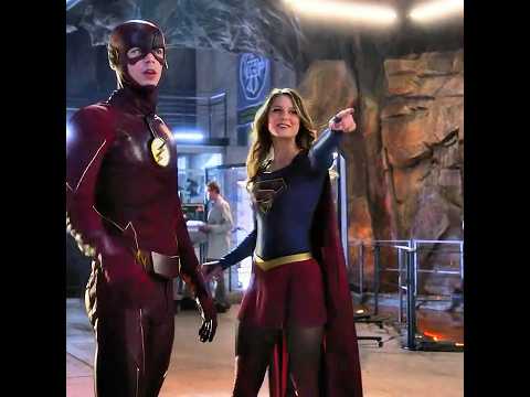 Barry, Kara and Winn's goofy moment #theflash #supergirl #barryallen #karadanvers #shorts
