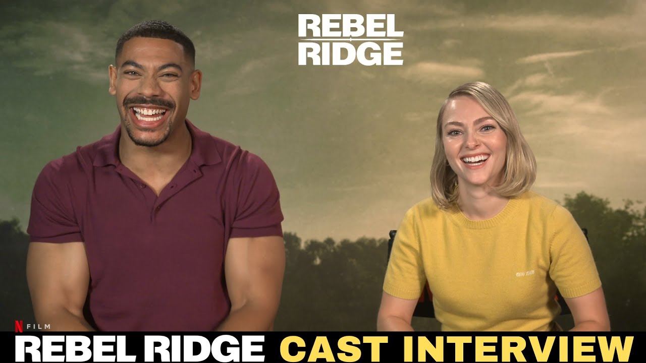 Rebel Ridge Cast Interview- Aaron Pierre and AnnaSophia Robb