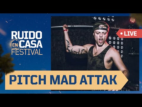 🔵 PITCH MAD ATTAK - Live set RUIDO EN CASA 🏠 FESTIVAL | (Sesión Hardtek) 🔥