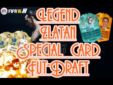 CONTROLLER STORY | FINALE LEGEND ZLATAN SPECIAL CARD-DRAFT [DEUTSCH] (FACECAM) | FIFA16