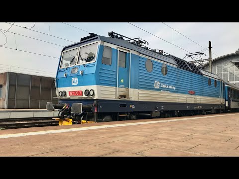 Odjezd R 984 “Vysočina” ze stanice PRAHA HLAVNÍ NÁDRAŽÍ | v čele #4