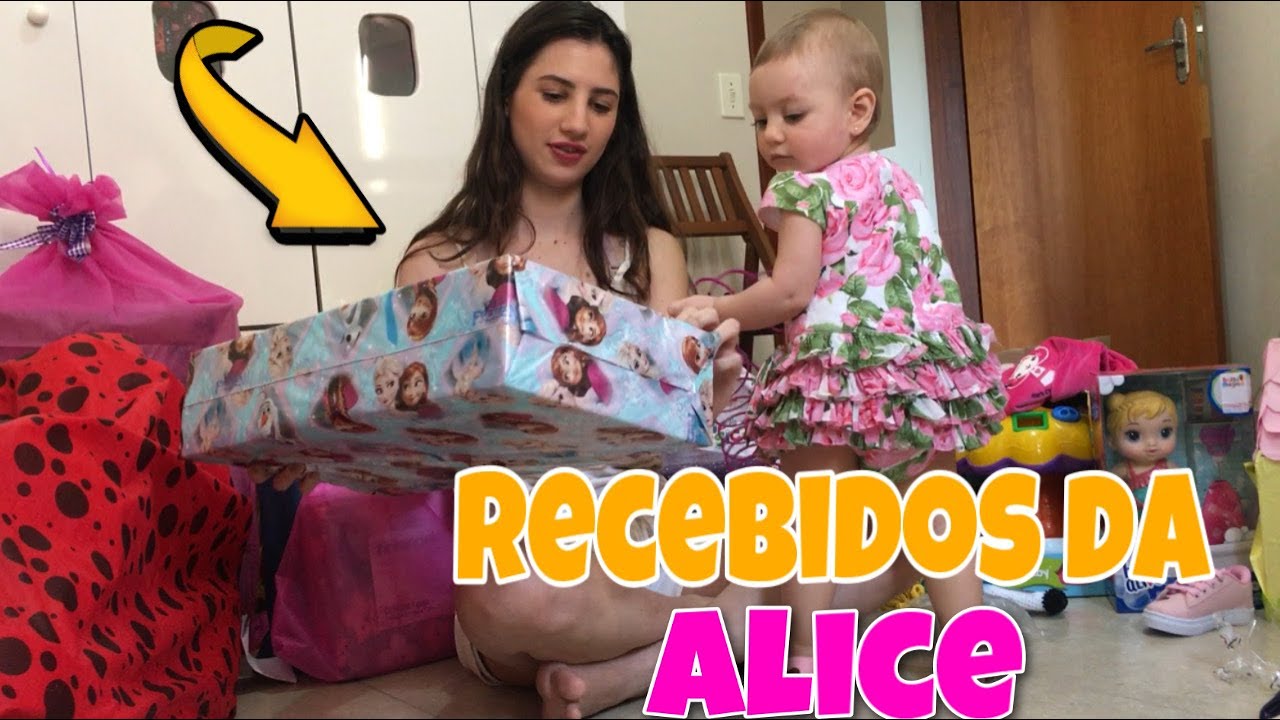 ABRINDO PRESENTES DO ANIVERSÁRIO DE 1 ANO! 😍| Gabriela Masi