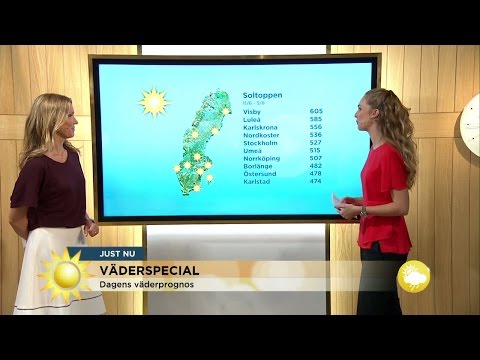 Soltoppen - här lyser solen mest - Nyhetsmorgon (TV4)
