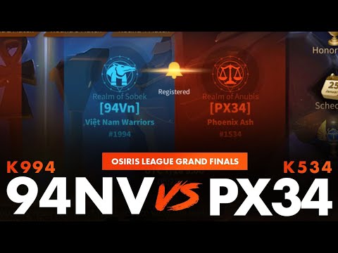 🔴 94NV (K994) vs PX34 (K534) - Osiris League Grand Finals