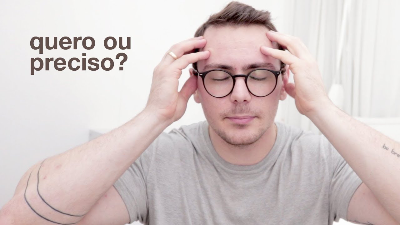 MINIMALISMO ⎜ VOCÊ QUER OU VOCÊ PRECISA?