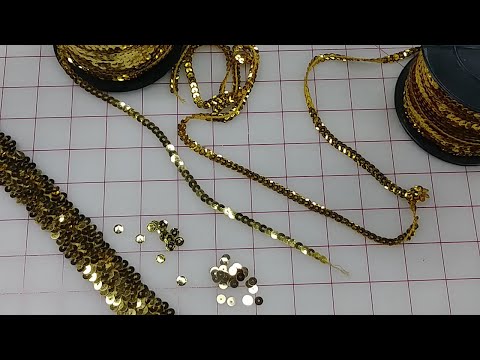 52 Piece Pressure Foot Kit: Sewing Sequin Video