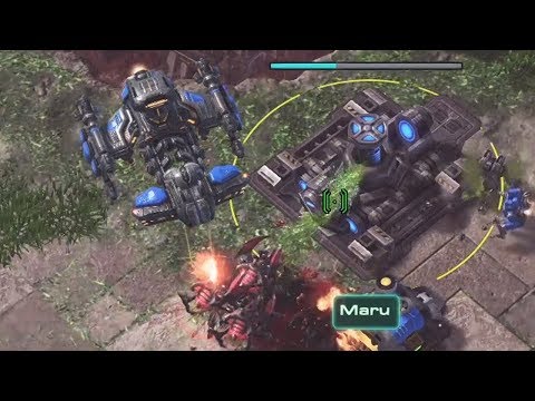 Maru Rushes a Battlecruiser vs. Impact - Starcraft 2 GSL