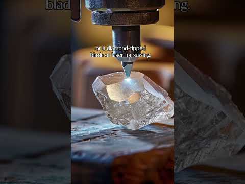 The Diamond Cutting Process #shorts #short #diamond #diamonds